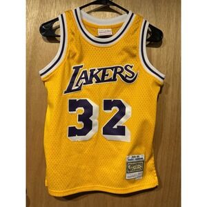 Mitchell & Ness NBA Swingman Jersey LA Lakers 1984 Magic Johnson Youth Medium